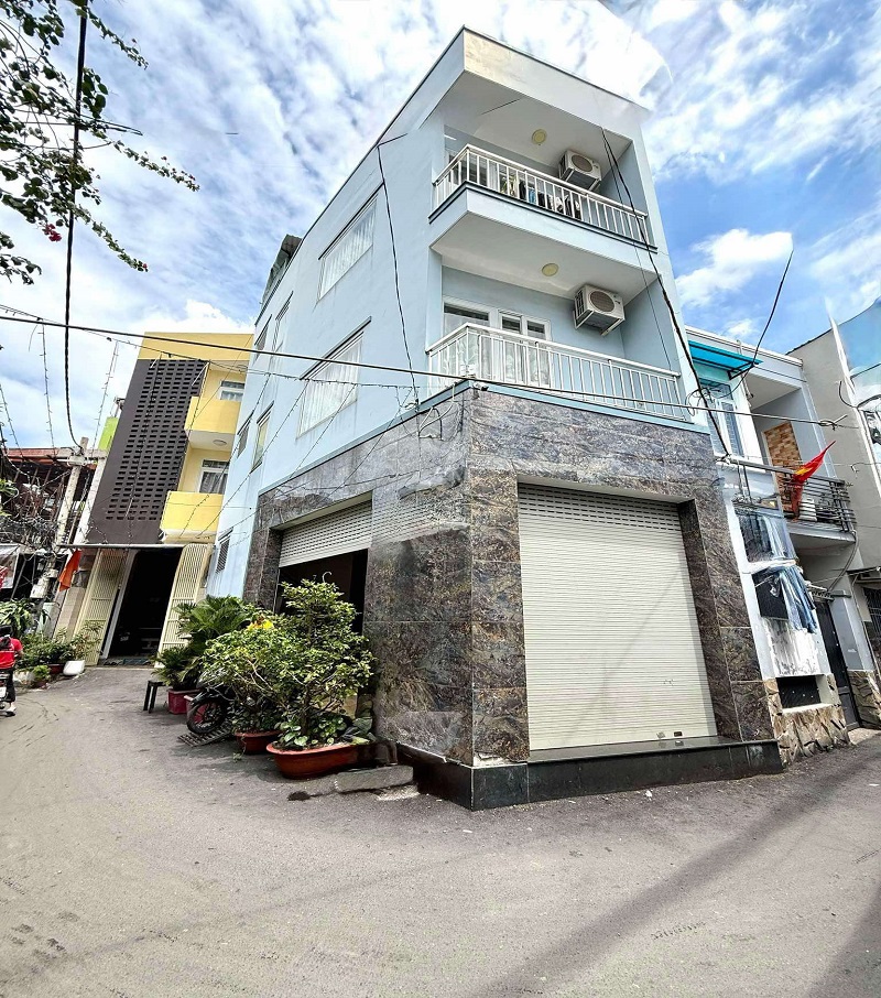  Bán nhà HXH Nguyển Hữu Cảnh, P22, Bình Thạnh, 82m2, 3 tầng, nở hậu. mới 