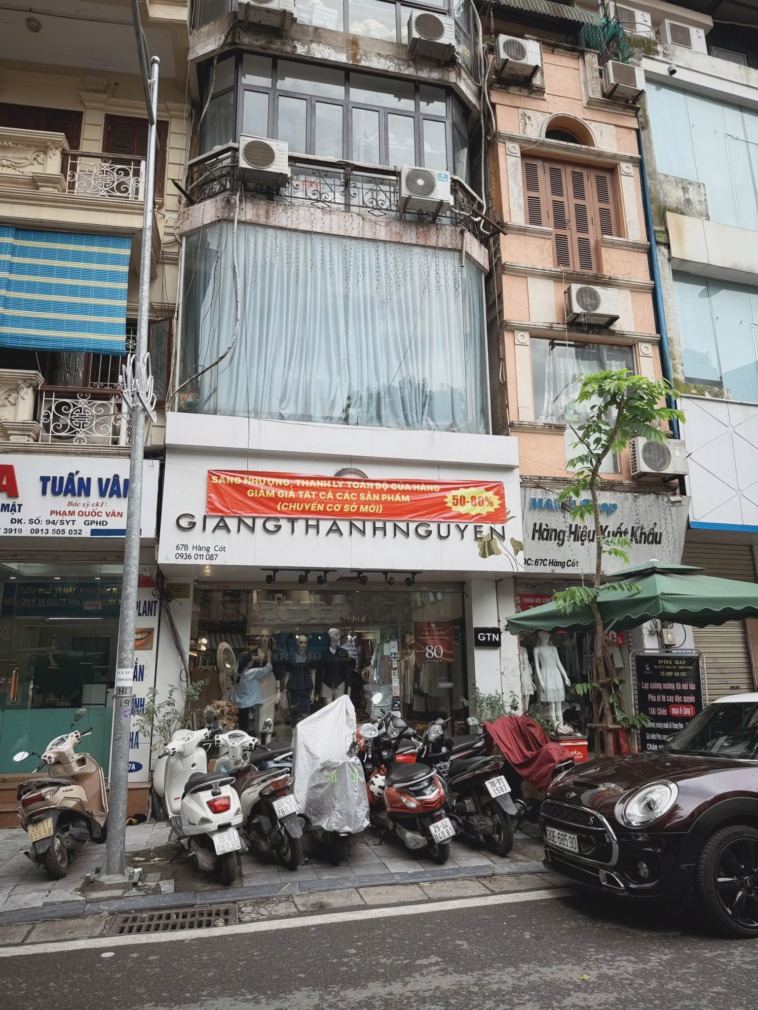  SANG NHƯỢNG MẶT BẰNG SIÊU ĐẸP, SIÊU HOT CỦA NHÀ GTN – 67B HÀNG CÓT 