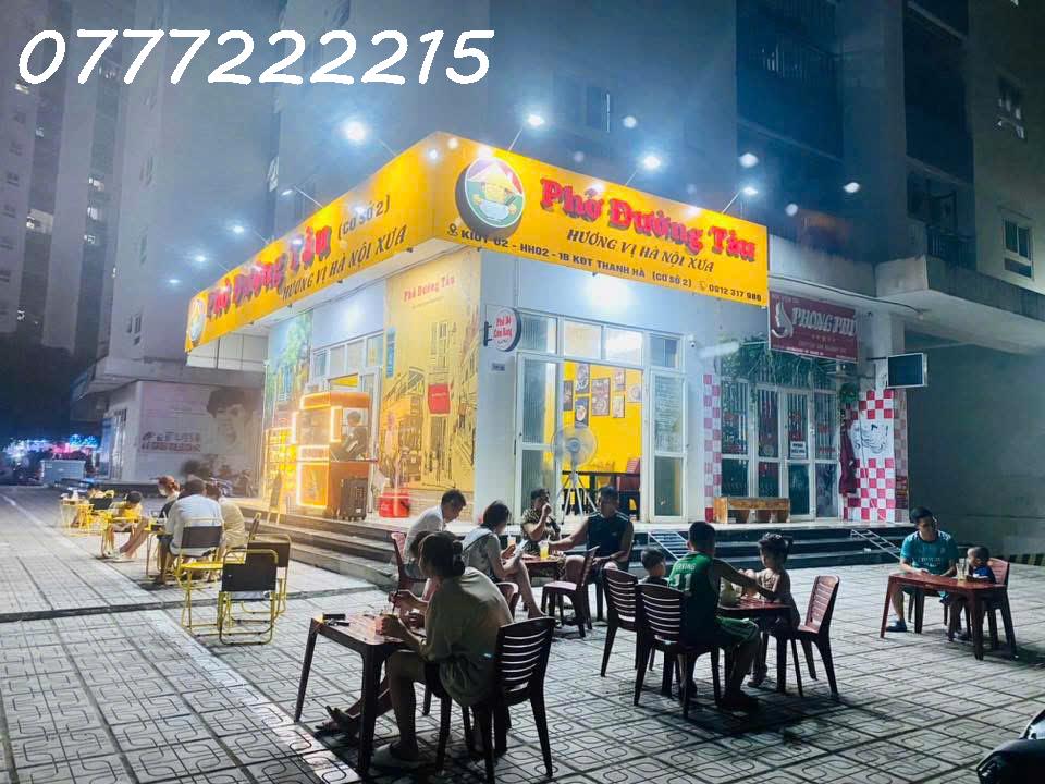  CẦN SANG NHƯỢNG QUÁN PHỞ TẠI KDT THANH HÀ, HÀ ĐÔNG, HÀ NỘI 