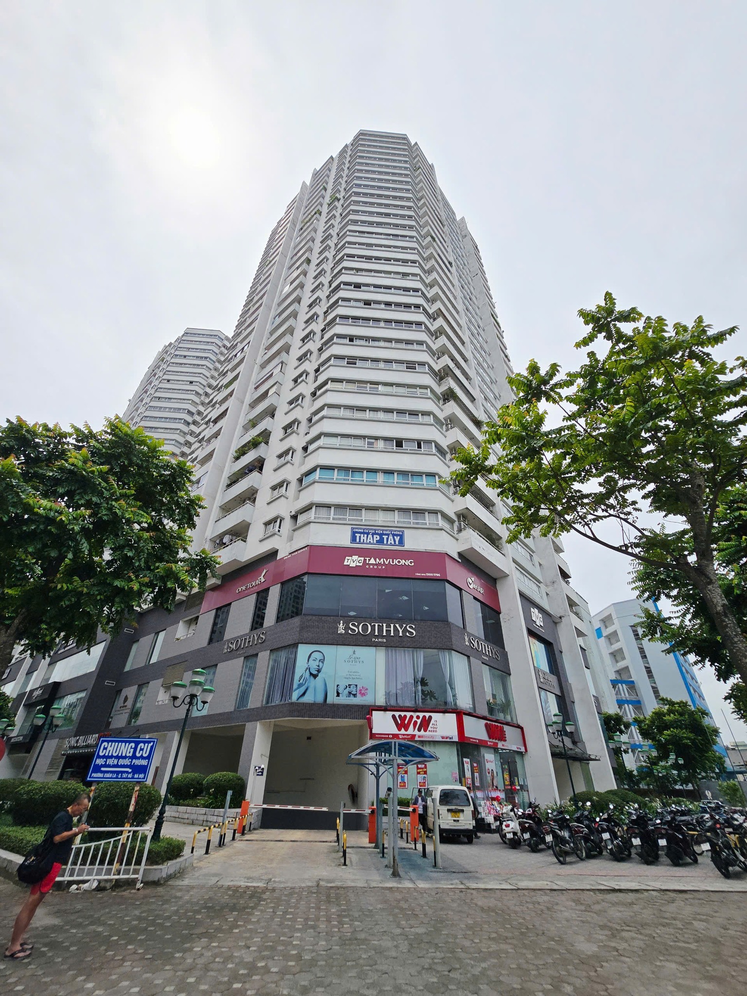  CĂN GÓC 3PN – 137M² – CHUNG CƯ HỌC VIỆN QP – TÂY HỒ TÂY 