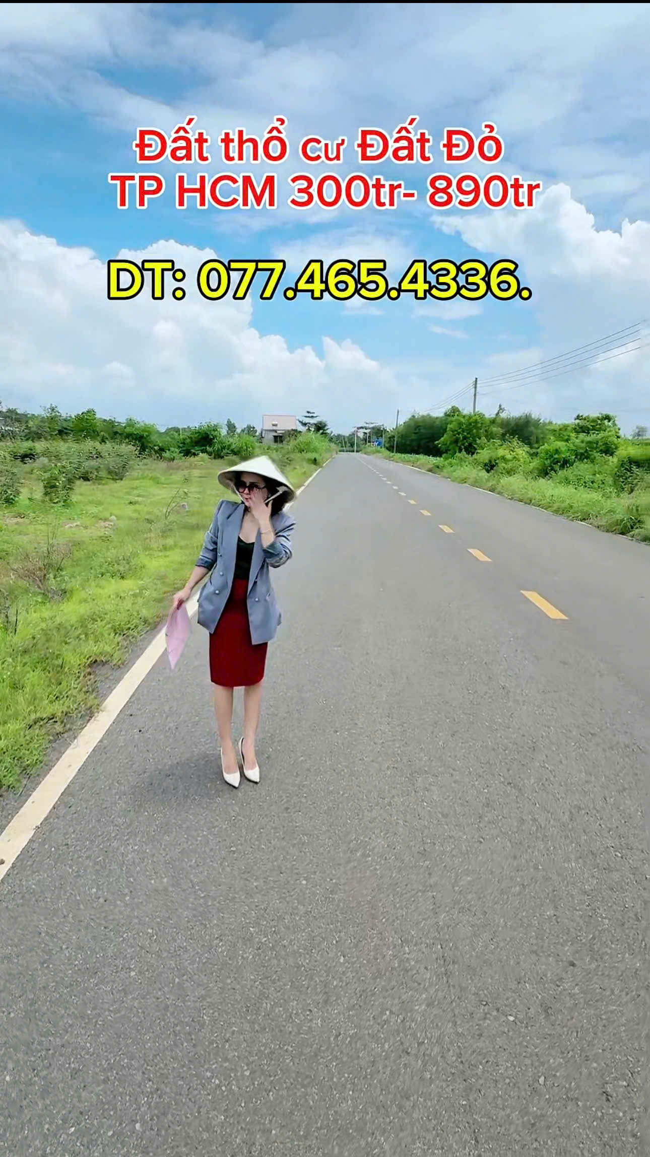  12 lô (Đường 765 vào đường 992 ->100m hướng đi Láng Dài, Lộc An - Xã Long Tân, Long Đất /80m2 thổ cư/nền) 