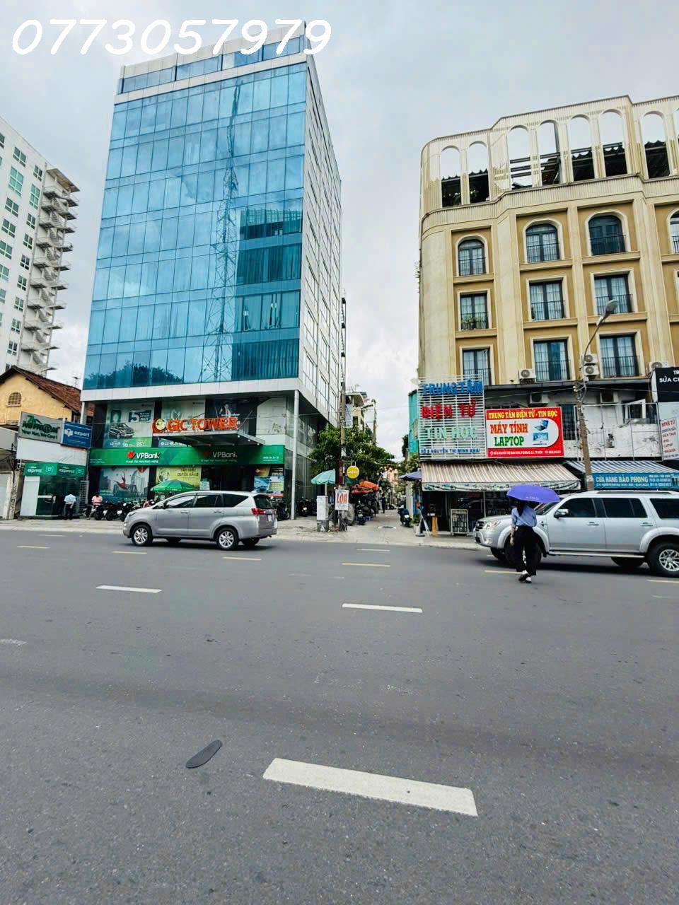  TÒA NHÀ 2 MẶT TIỀN NGUYỄN THỊ MINH KHAI. HẦM 10 TẦNG. HĐ THUÊ 23.200$ BÁN 350TỶ 