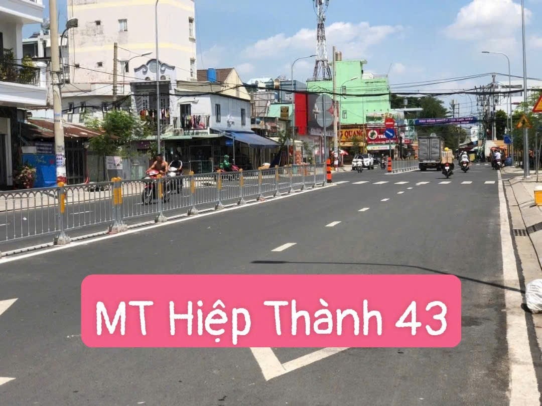  GẤP LẮM RỒI ACE NHANH CHÂN! BÁN NHÀ HIỆP THÀNH 43 GỒM 2 CĂN 8.7X20M, 2 SHR 