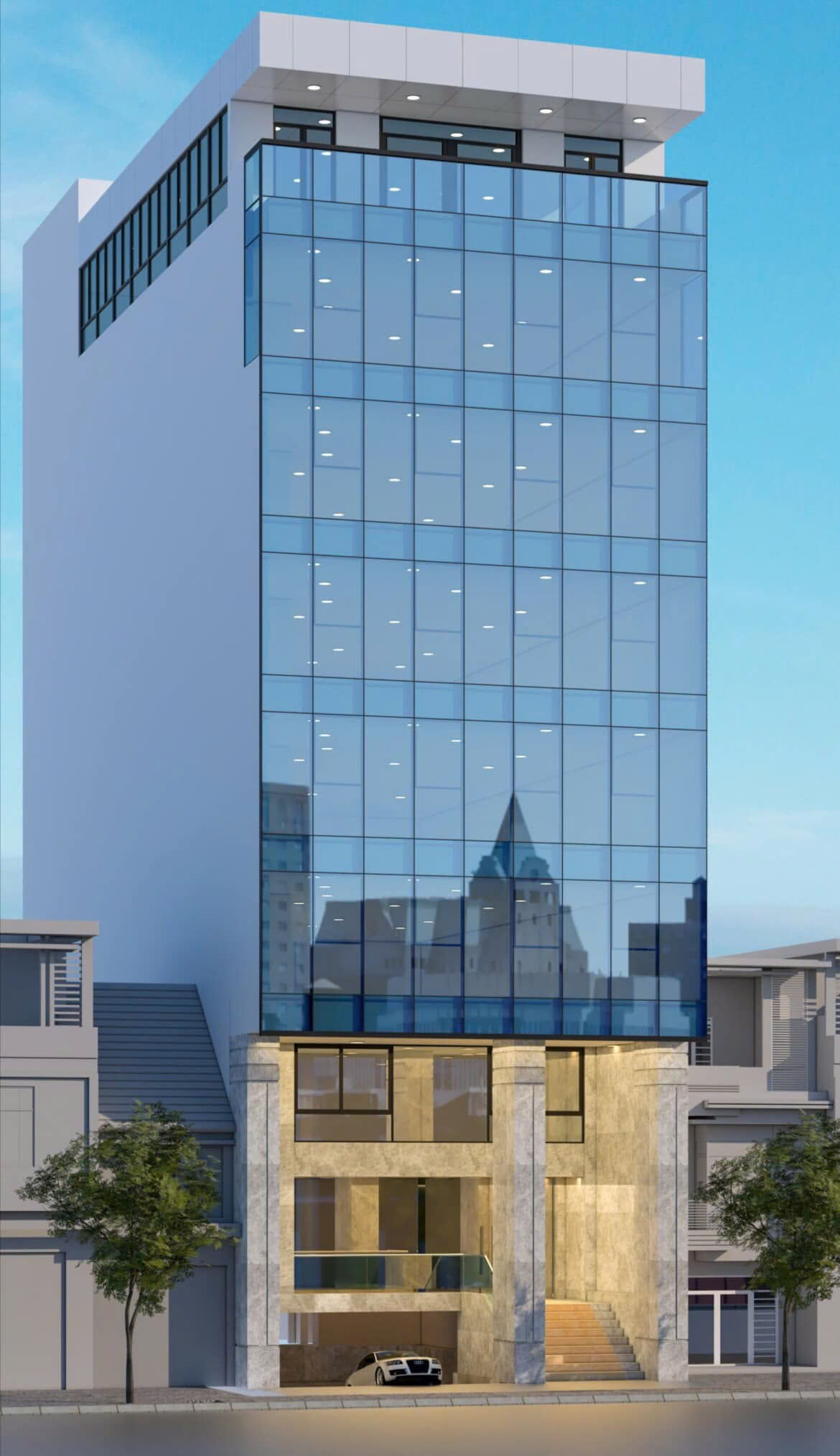  BÁN TÒA NHÀ MẶT PHỐ PHÙNG CHÍ KIÊN, CẦU GIẤY - 270M² x 9T CÓ HẦM - MT 11M - DT 5.5 TỶ/NĂM 