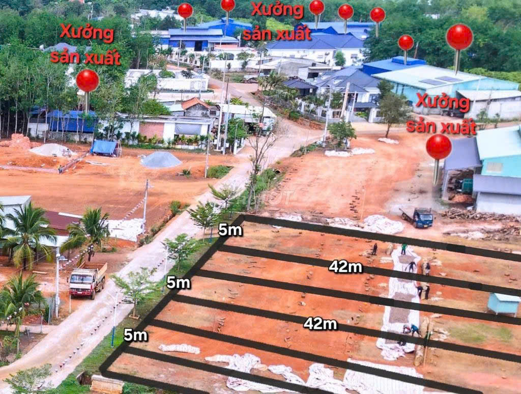  đất vàng kcn 2000ha , 190tr/200m2 