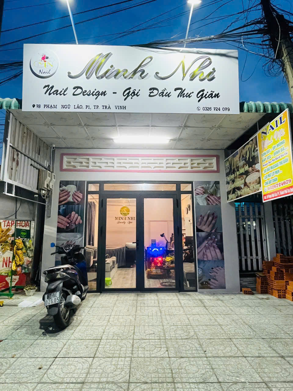  SANG GẤP TIỆM NAIL & SPA TÂM HUYẾT TRÀ VINH – GIÁ 150 TRIỆU (BAO GỒM TOÀN BỘ ĐỒ NGHỀ) 