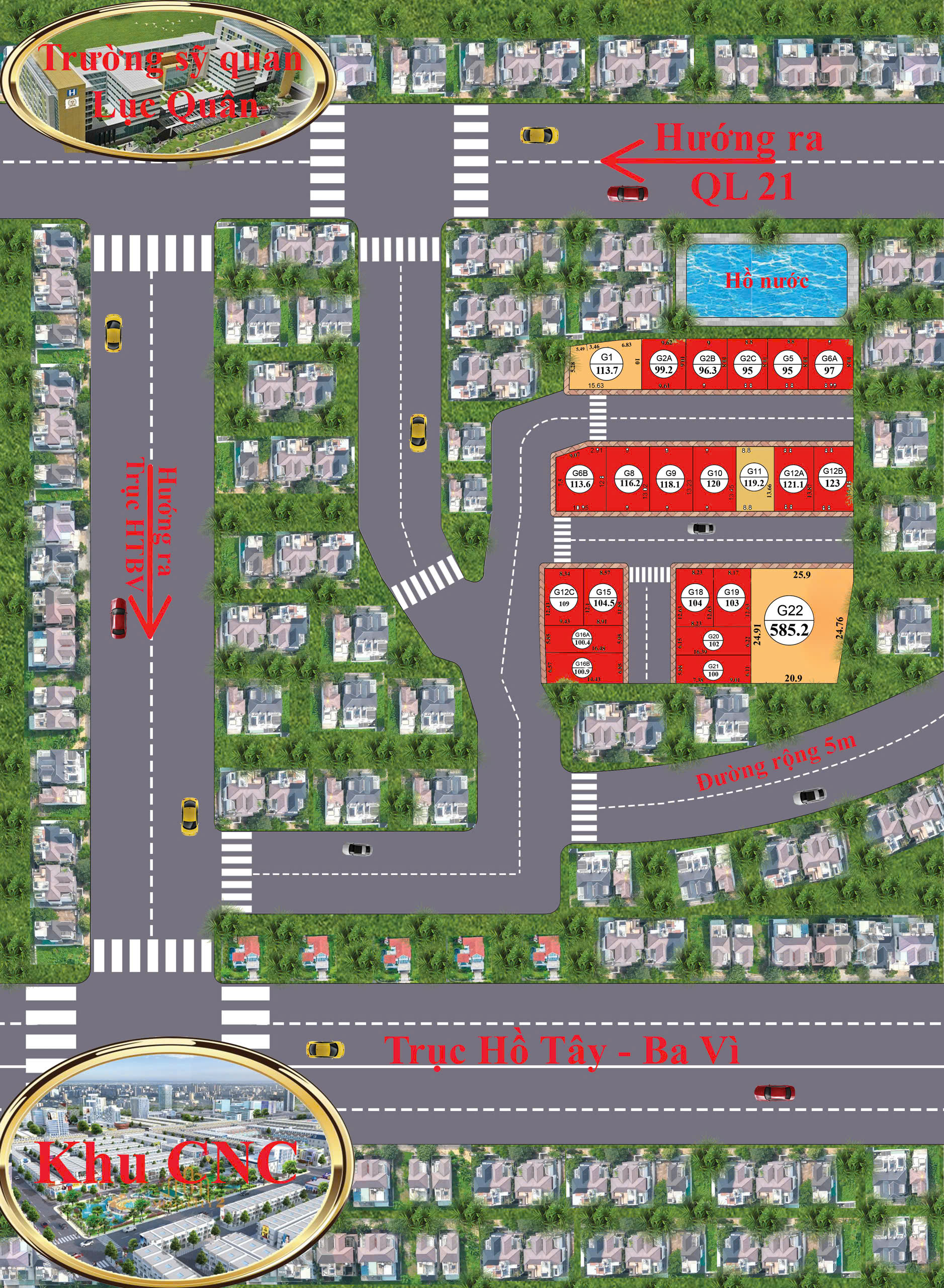  Đất nền Láng Hòa Lạc giá 2.4 tỷ – 100m2, sát khu công nghệ cao, xây dựng tự do  Nguyễn Hùng BĐS - 0989333012 