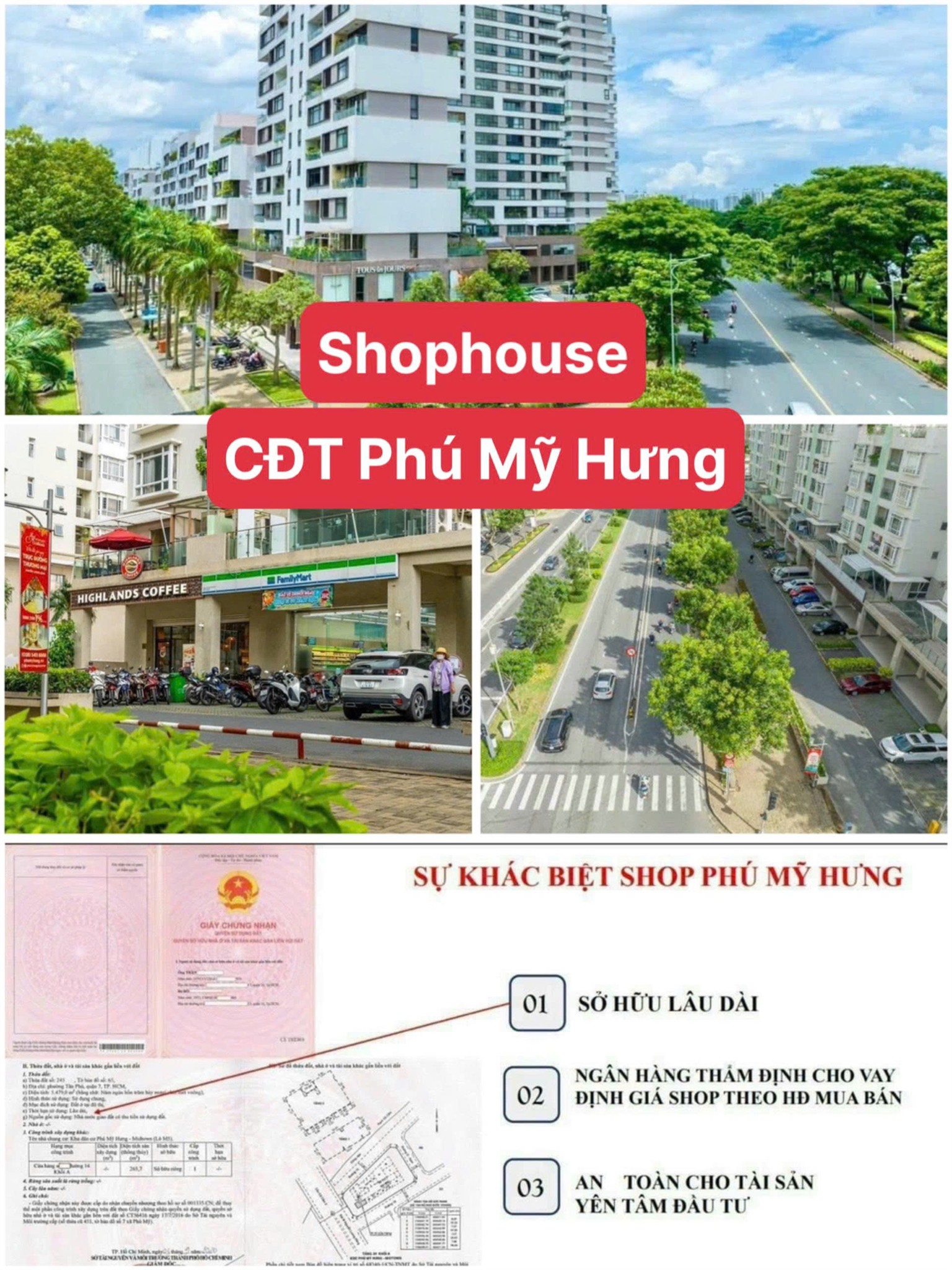  GIỎ HÀNG SHOPHOUSE KHỐI ĐẾ CUỐI CÙNG TẠI KHU HỒ BÁN NGUYỆT ĐƯỢC PHÚ MỸ HƯNG MỞ BÁN 