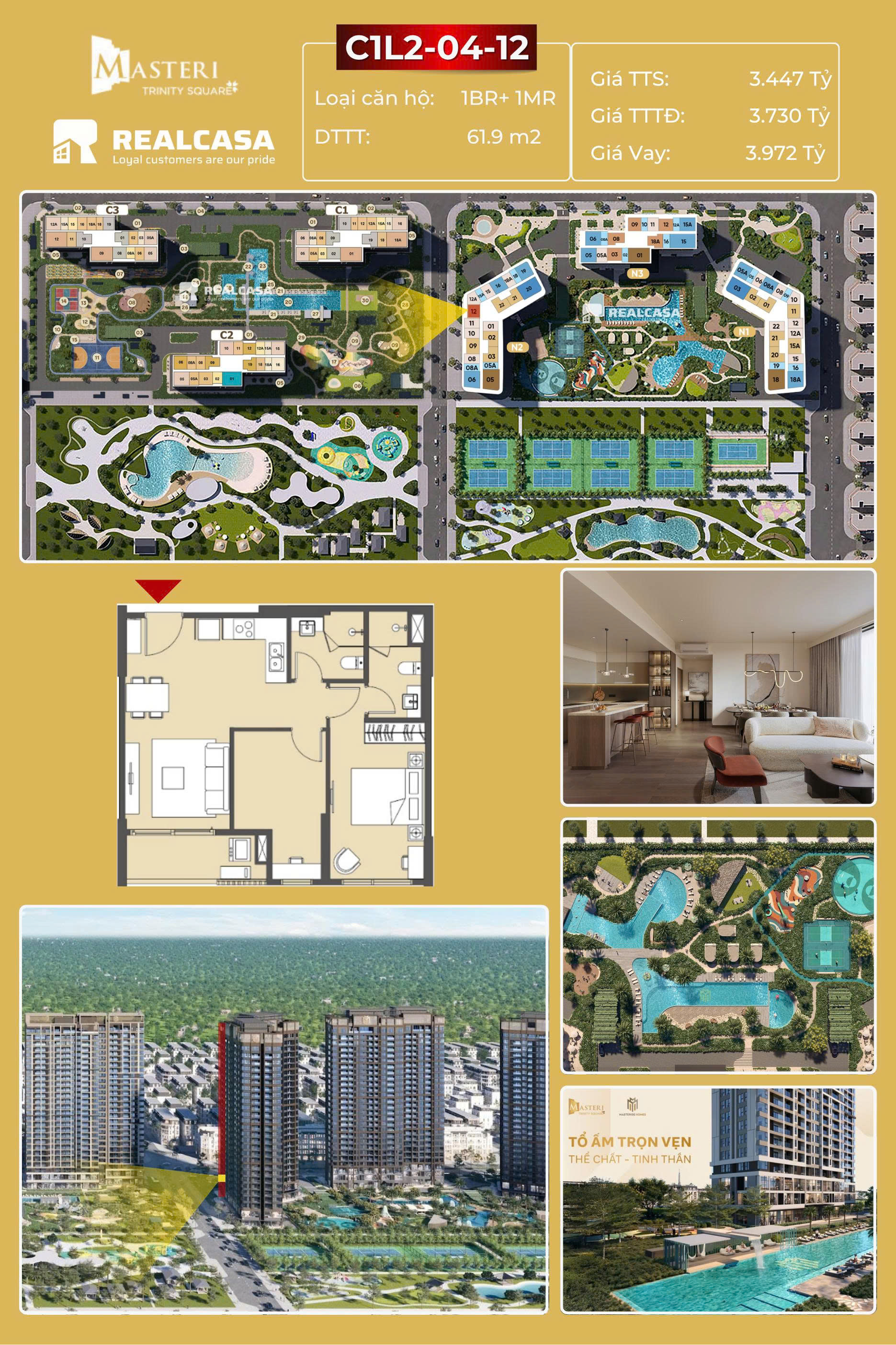  Dự án Masterise Home Tại Vinhomes Ocean Park 2 Đáng Để Mua Giá Chỉ có 55tr/m2. LH 0904910091 