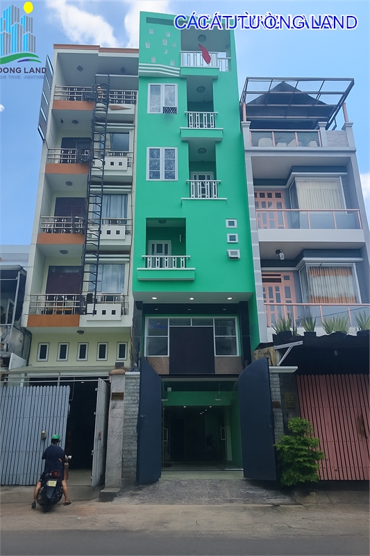  Nhà mặt tiền 6 Tầng, 6PN ( 95m², sàn 490m²). Đàm Thận Huy – đối diện chợ Tân Hương, chỉ 14 tỷ 