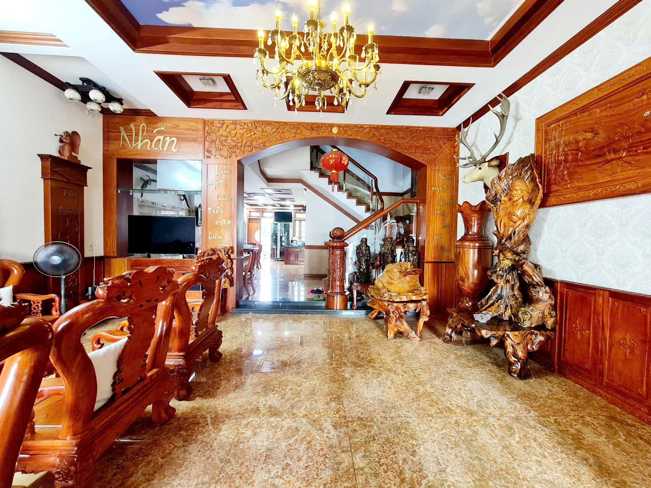  Bán Biệt thự 5 lầu mái Thái MTKD Spa Nguyễn Văn Khối 7m 266m2 có hầm, hồ bơi chỉ 22.5 tỷ 