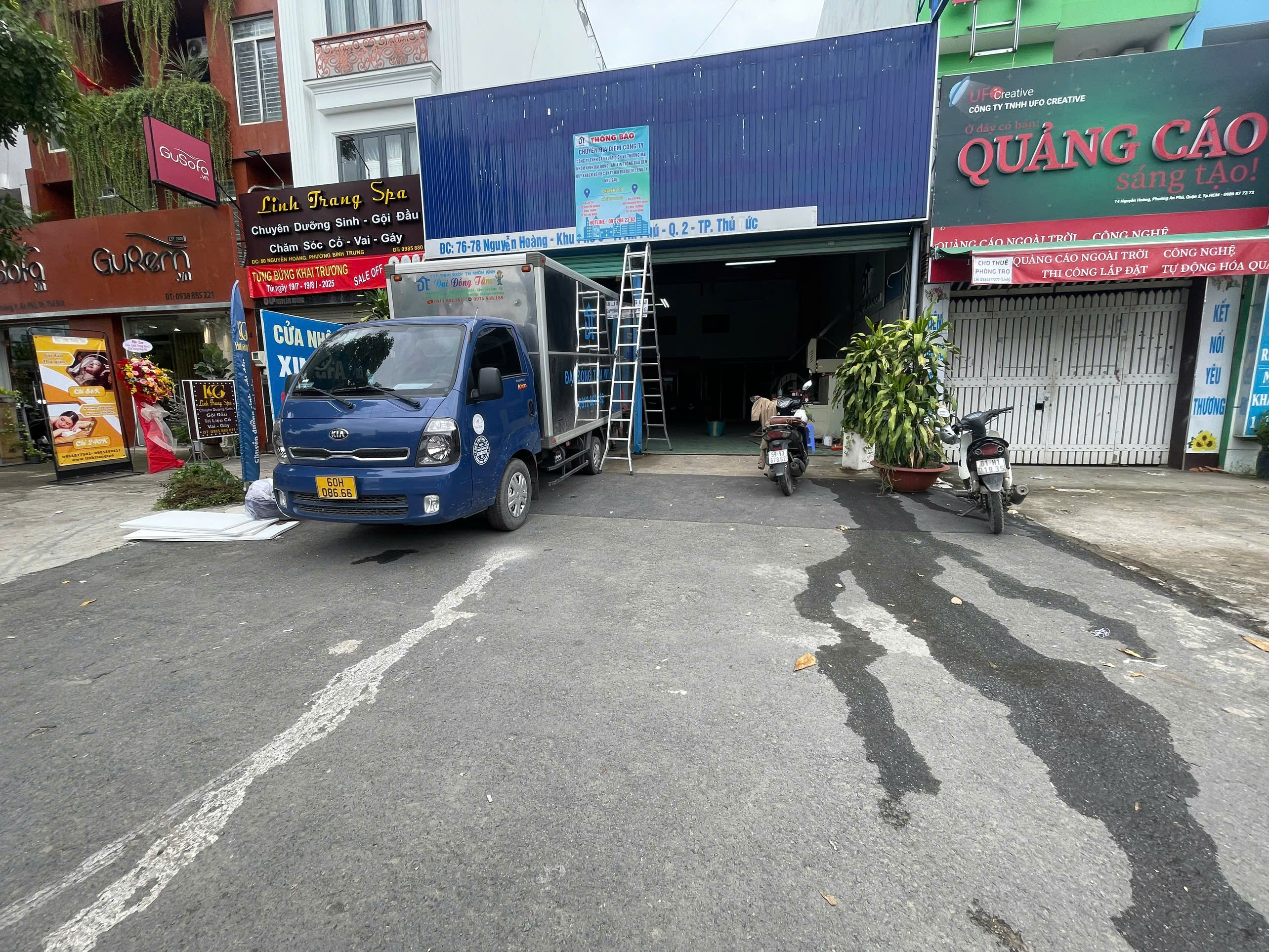  Quận 2 - Tp Thủ Đức ! Sang MB Nhà Xưởng mới đẹp có văn phòng ( DT : 8m x 25m ), lề đường 10m, Tel : 0912882382 ( chính chủ ) 