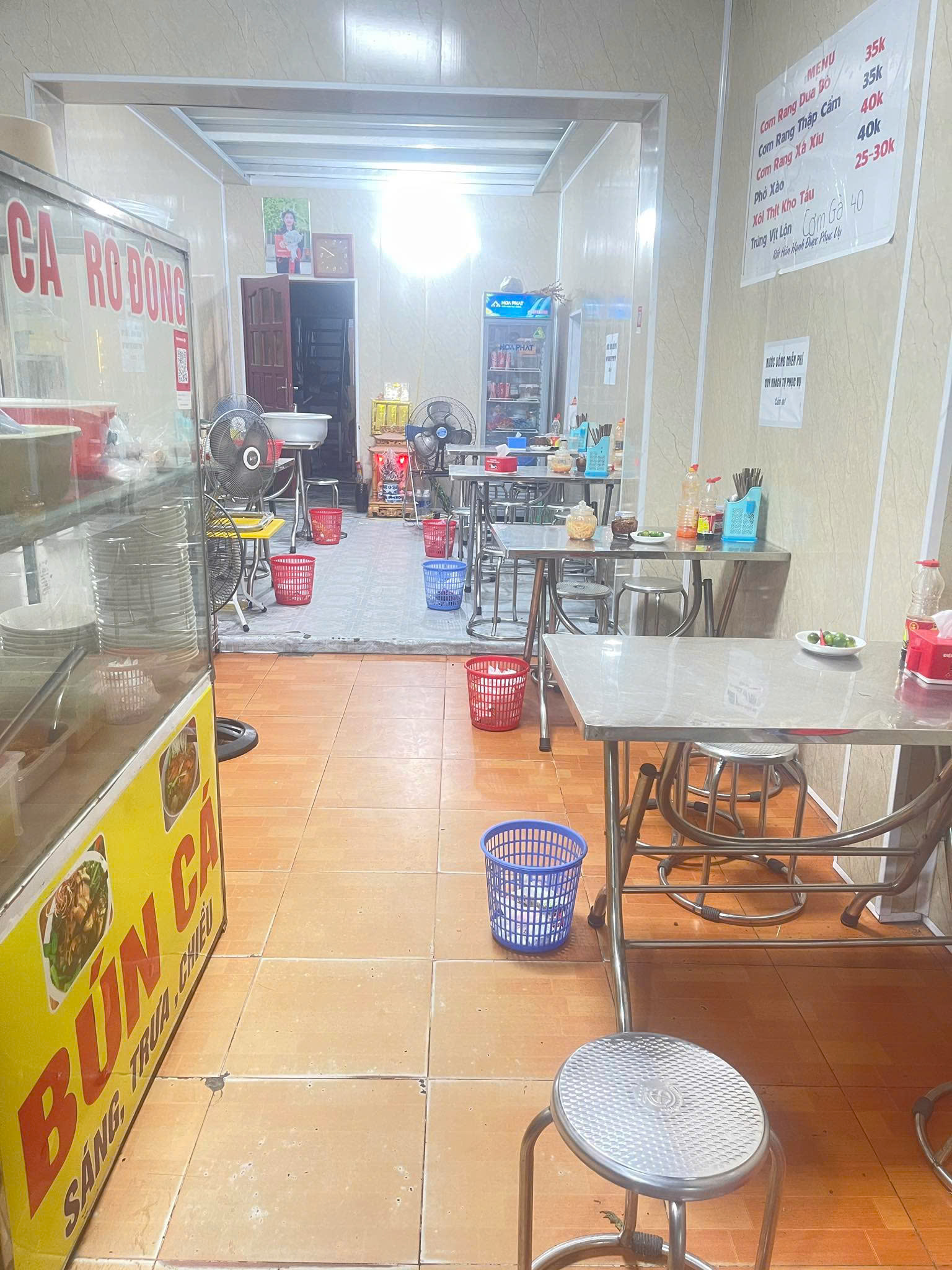  SANG NHƯỢNG CỬA HÀNG BÚN CÁ RÔ ĐỒNG – NEM NƯỚNG NHA TRANG TẠI TRƯƠNG ĐỊNH, PHƯỜNG TÂN MAI, QUẬN HOÀNG MAI 