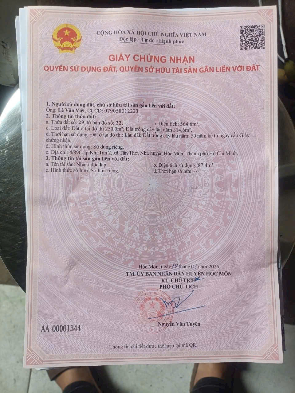  CHỦ HẠ GIÁ 1 TỶ – BÁN NHÀ XƯỞNG 2 MẶT TIỀN ĐẶNG CÔNG BỈNH – XTT, HÓC MÔN 