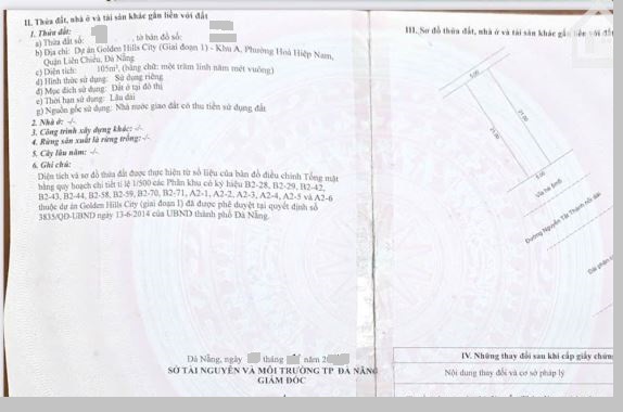 Bán đất mặt tiền đường Nguyễn Tất Thành nối dài, vị trí rất đẹp. 