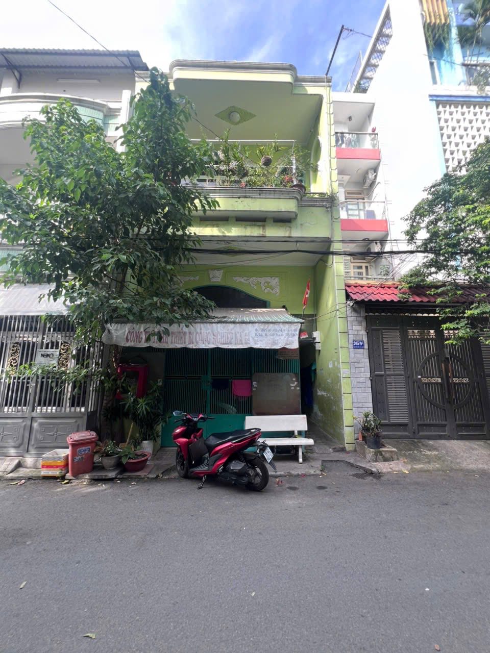  Bán nhà 5x30m + 6 Phòng trọ -- Hẻm 8m Phạm Văn Chiêu, Phường 14 – Giá 12.3 tỷ 