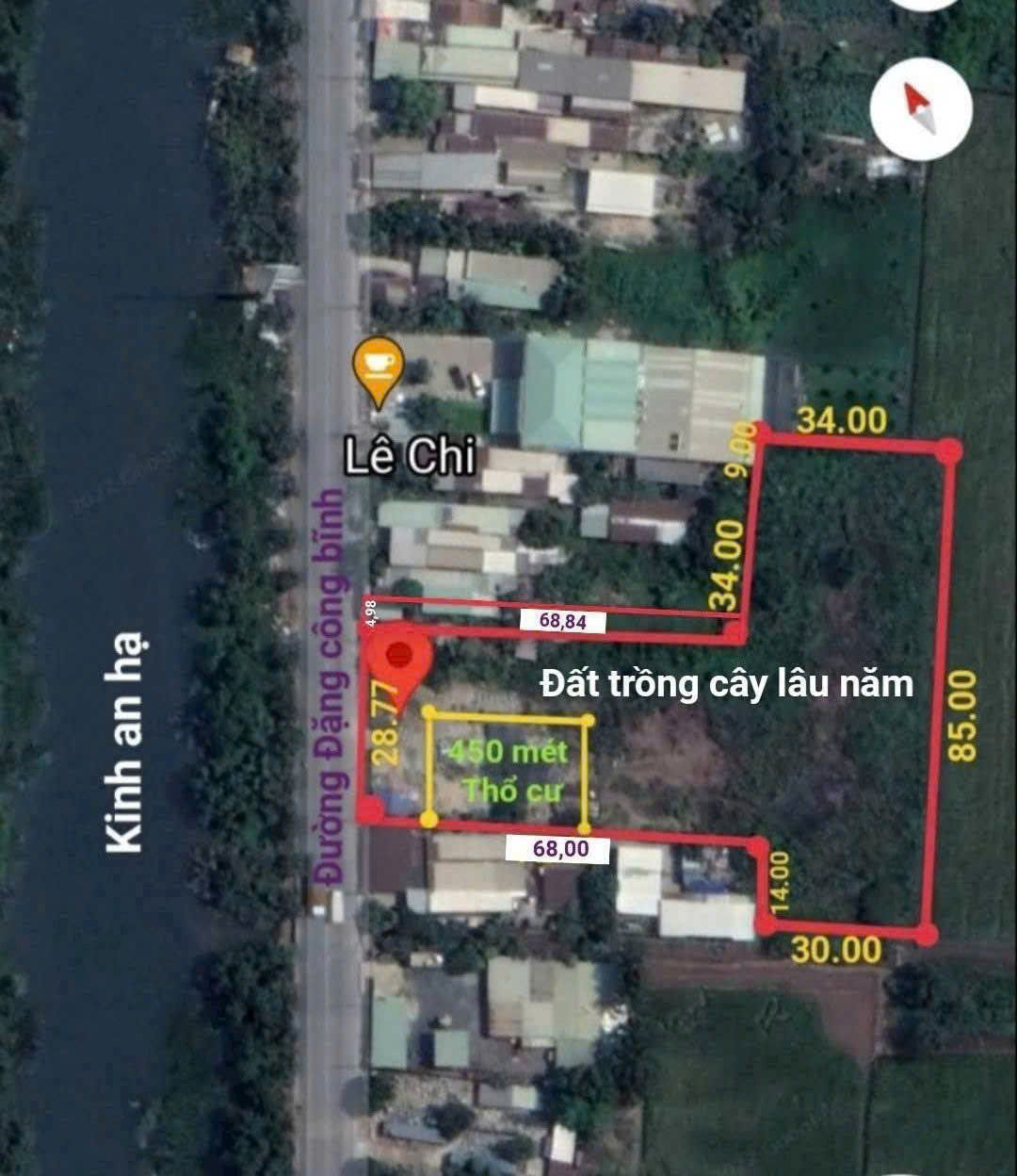  4.728M ĐẤT MẶT TIỀN ĐẶNG CÔNG BỈNH – ĐÃ SAN LẤP – PHÁP LÝ 3SHR 