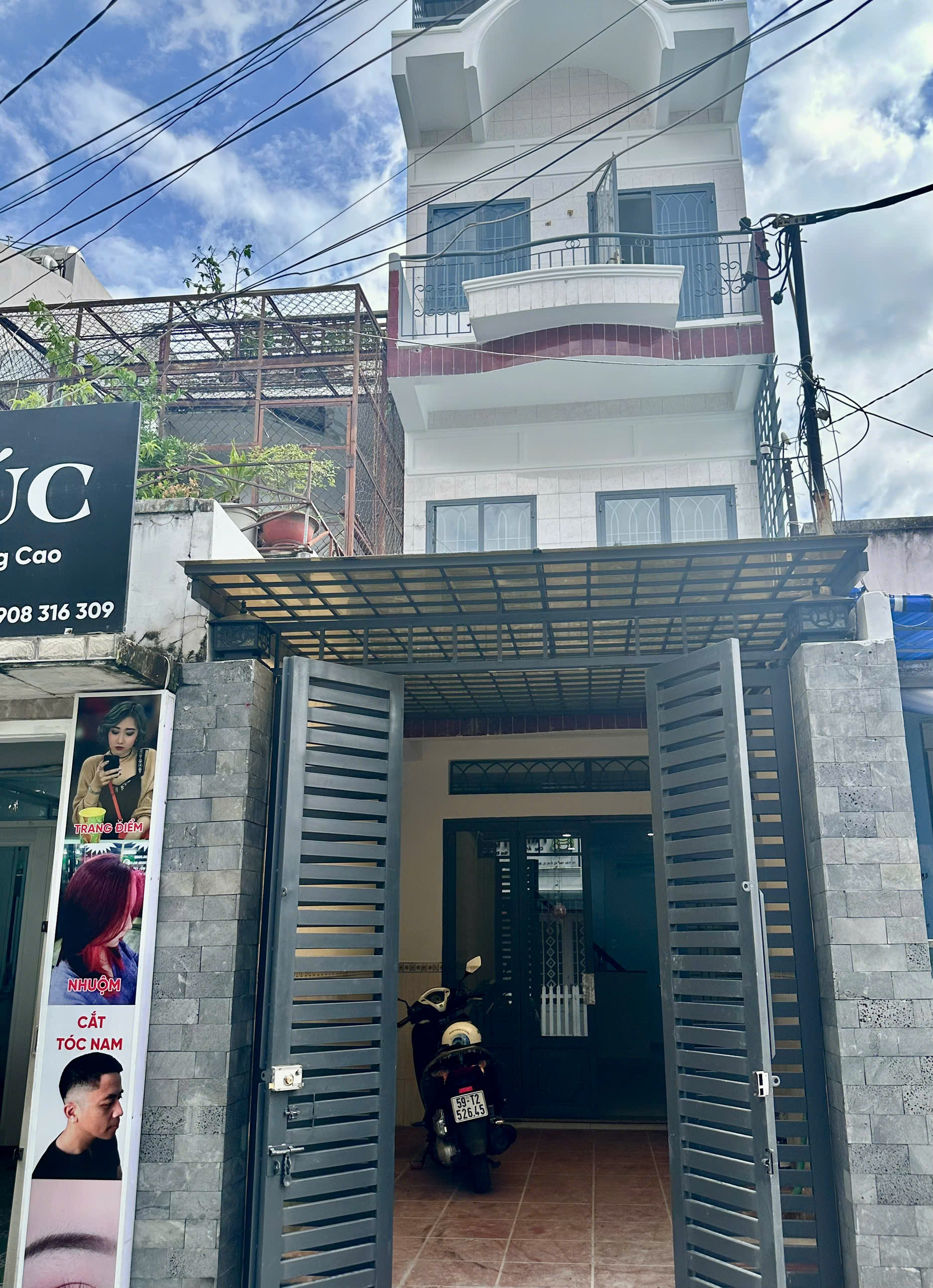  CHO THUÊ NHÀ 1 TRỆT 3 LẦU, 53M2 MẶT TIỀN KD - Q.BÌNH THẠNH, HCM 