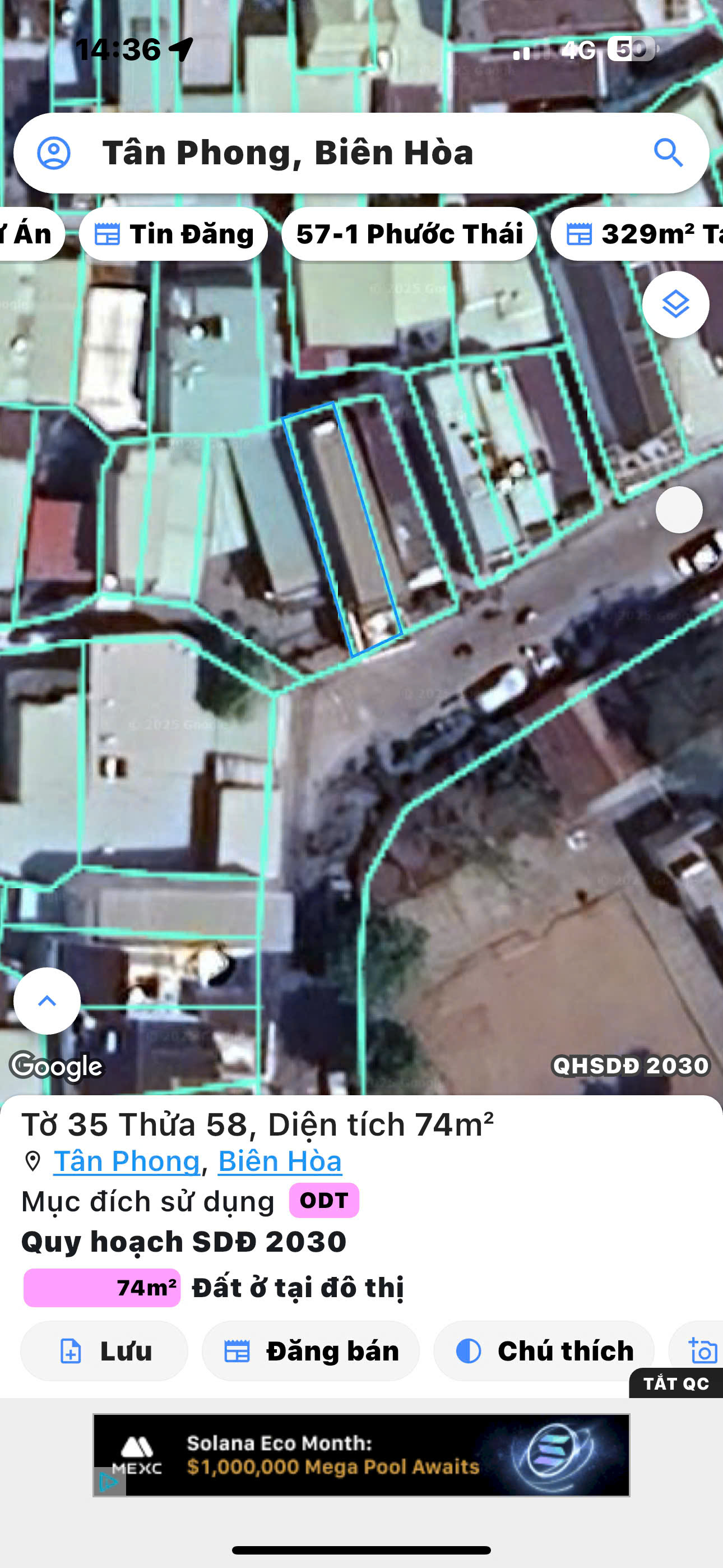 BÁN NHÀ 1 TRỆT 1 LẦU - SỔ RIÊNG HOÀN CÔNG - PHƯỜNG TÂN TRIỀU, BIÊN HOÀ, ĐỒNG NAI 