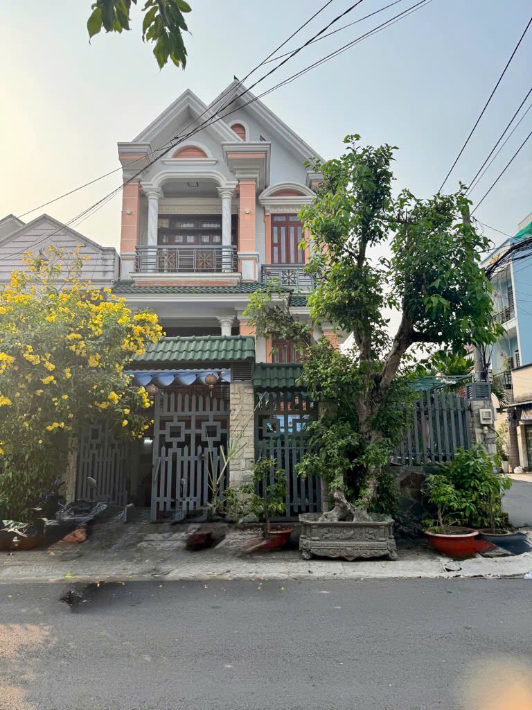  BIỆT THỰ NGANG 8.4M LÔ GÓC 2 MẶT TIỀN - NGUYỄN THỊ THƠI, Q.12 