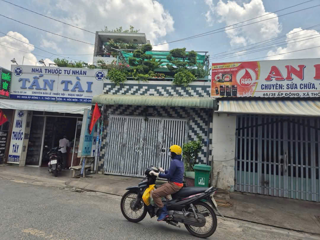  NHÀ MT THỚI TAM THÔN 17, HM – CÁCH NGUYỄN ẢNH THỦ CHỈ 80M – GIÁ  6 TỶ 2 