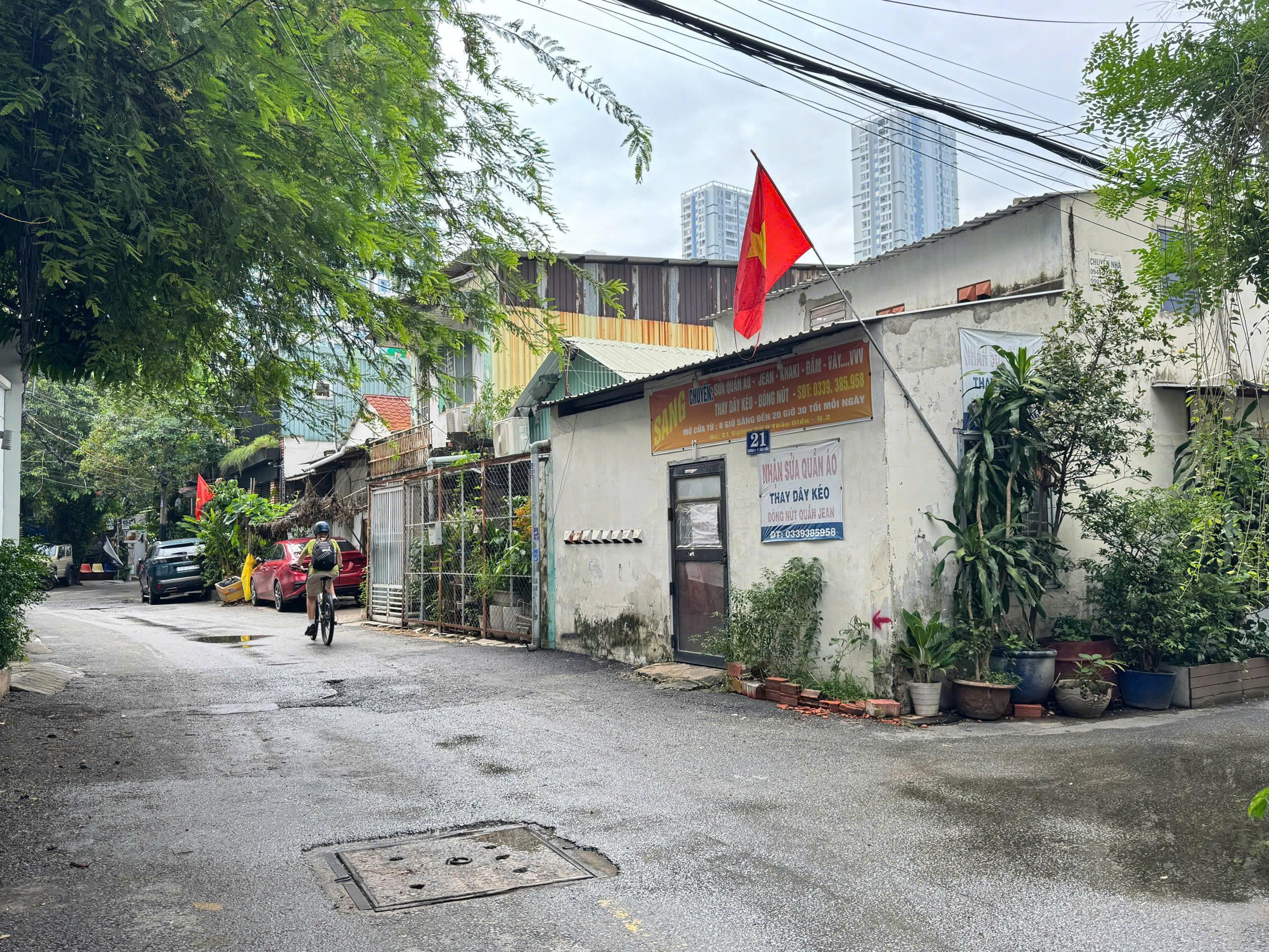  Bán nhà mặt phố Thảo Điền, Q.2, 91m², 14.3 tỷ, sổ đỏ 