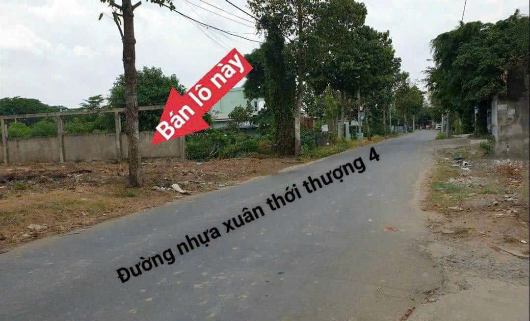 ĐẤT KHỦNG 20x50M FULL THỔ CƯ – MẶT TIỀN XUÂN THỚI THƯỢNG 4, HÓC MÔN 