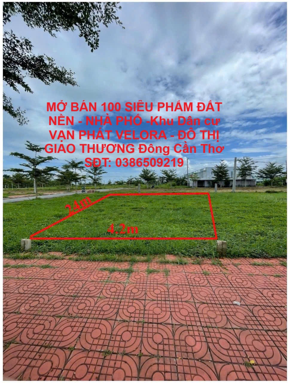  MỞ BÁN 100 SIÊU PHẨM ĐẤT NỀN - NHÀ PHỐ -Khu Dân cư VẠN PHÁT VELORA - ĐÔ THỊ GIAO THƯƠNG Đông Cần Thơ 