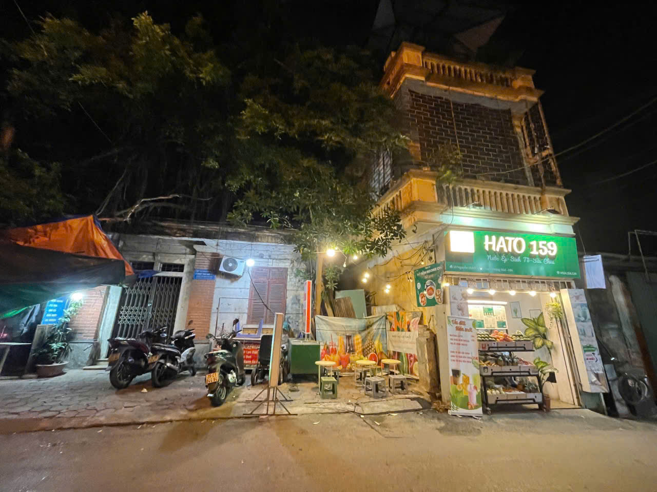  SANG NHƯỢNG CỬA HÀNG NƯỚC ÉP - SINH TỐ – MÌ TRỘN MẶT ĐƯỜNG NGUYỄN CHÍNH , TÂN MAI ,HOÀNG MAI , HÀ NỘI 