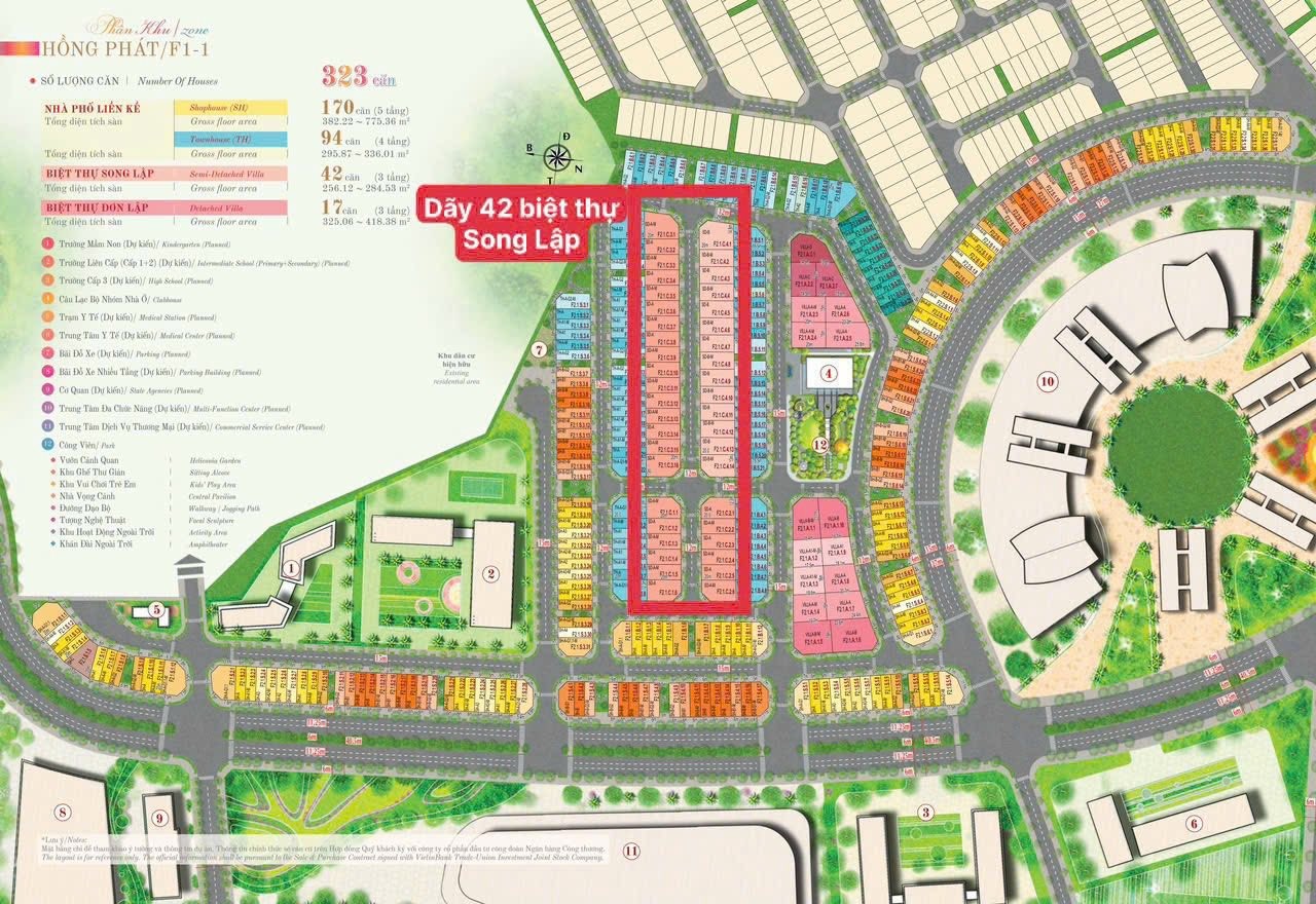  HỒNG HẠC CITY PHÚ MỸ HƯNG - BÁN BIỆT THỰ SONG LẬP 9X20, 180M2, 22 TỶ, MUA TT CĐT 