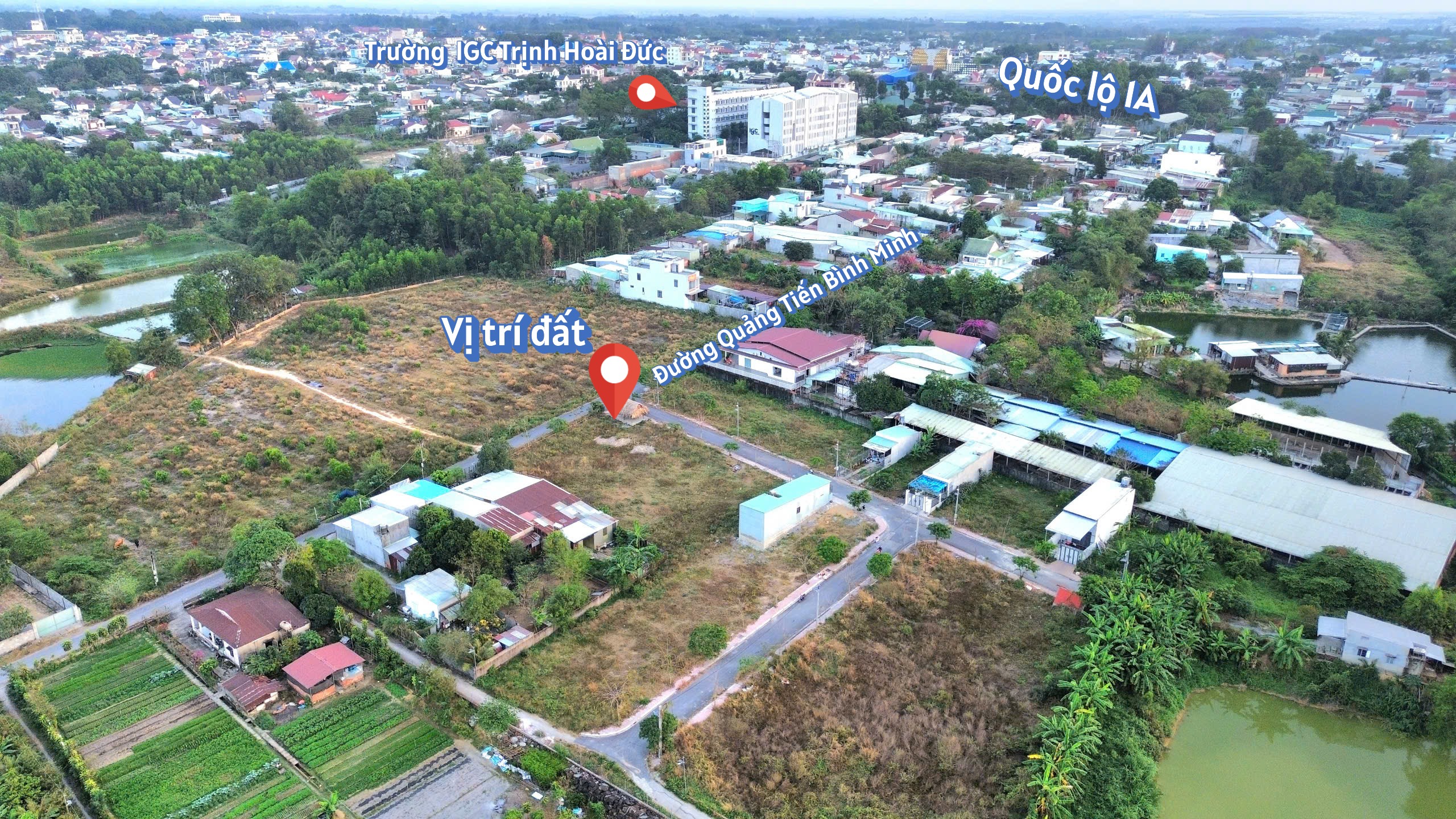  Mặt tiền Quảng Tiến - Bình Minh, giá đầu tư, mặt tiền kinh doanh 