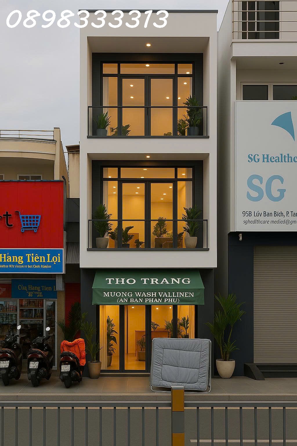  Nhà mặt tiền 95 A Lũy Bán Bích, Tân Phú: 3x10m, 2 tầng, 2PN, sổ đỏ, giá tốt 4.9 tỷ! 