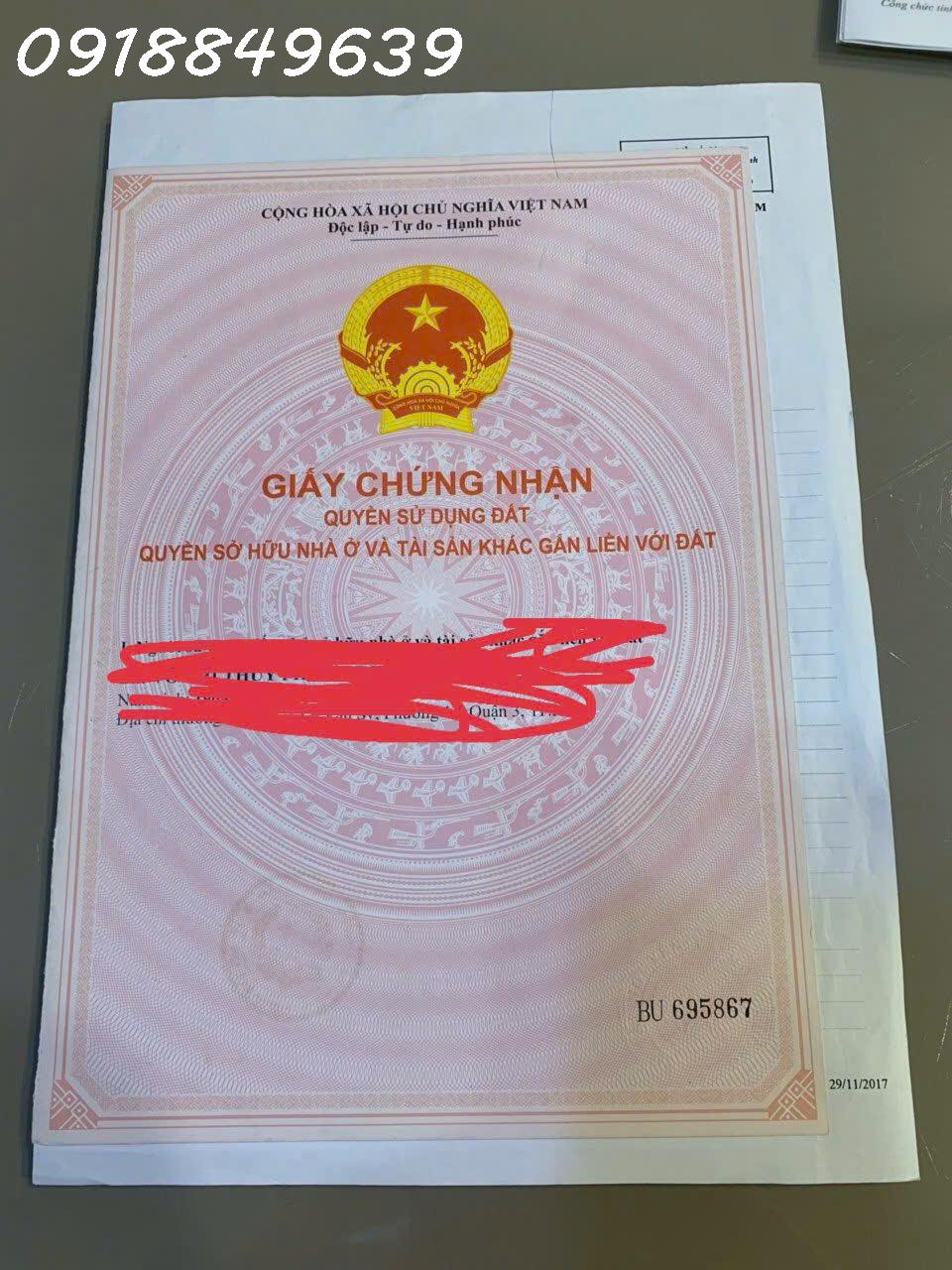  Chính chủ cần bán nhà Đường Lê Văn Sĩ P13 Quận 13 TP HCM. 