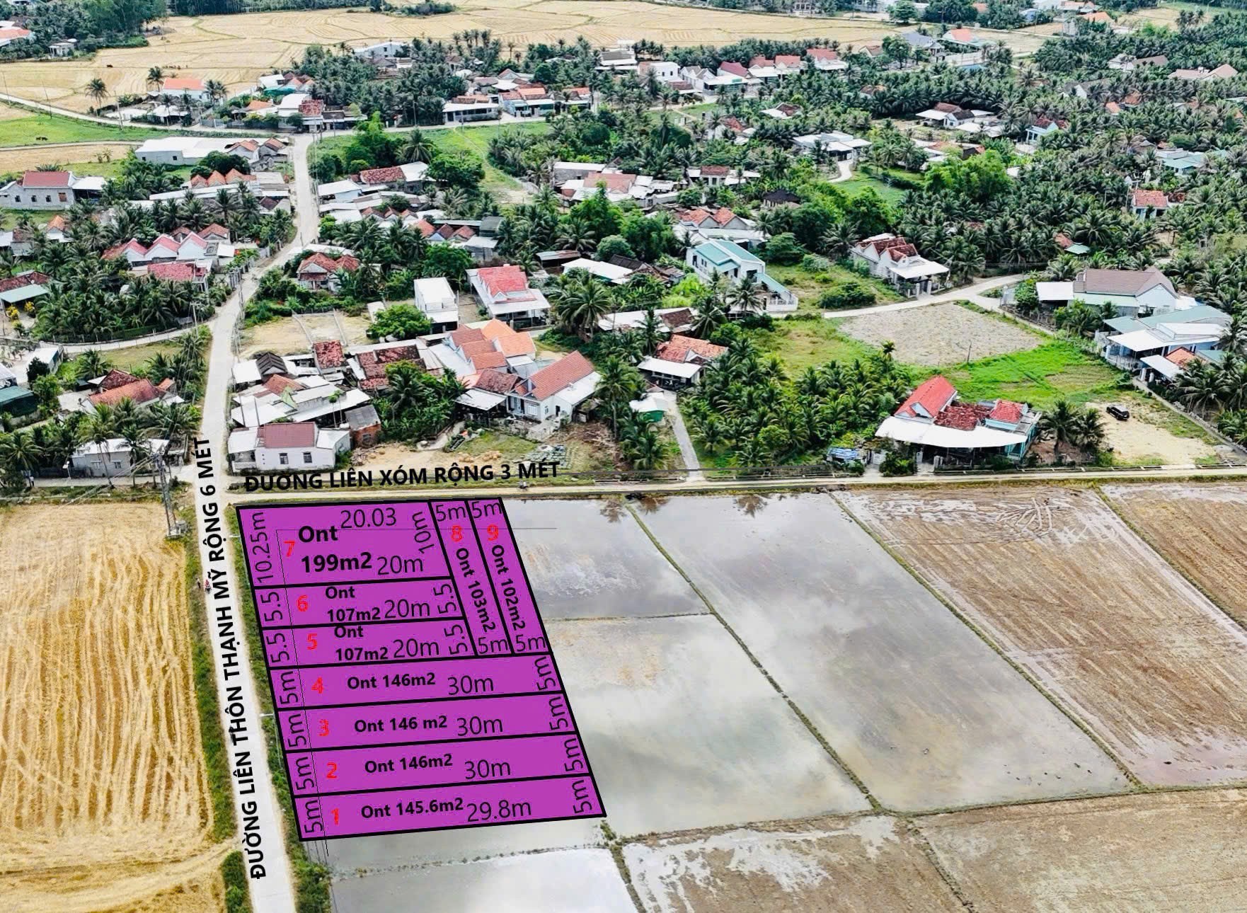  ĐẤT SIÊU ĐẸP - Cần Bán Nhanh 2 Lô Đất Thạnh Mỹ, Tân Định( Ninh Quang cũ), Ninh Hoà, Khánh Hoà 