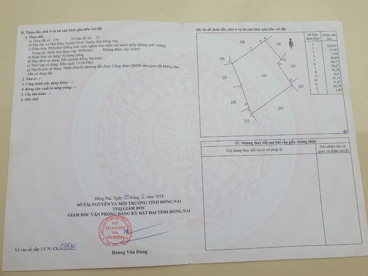  ĐẤT ĐẸP - GIÁ TỐT - Bán GẤP Lô Đất Tiềm Năng Tại xã Phú Hữu, Nhơn Trạch, Đồng Nai 