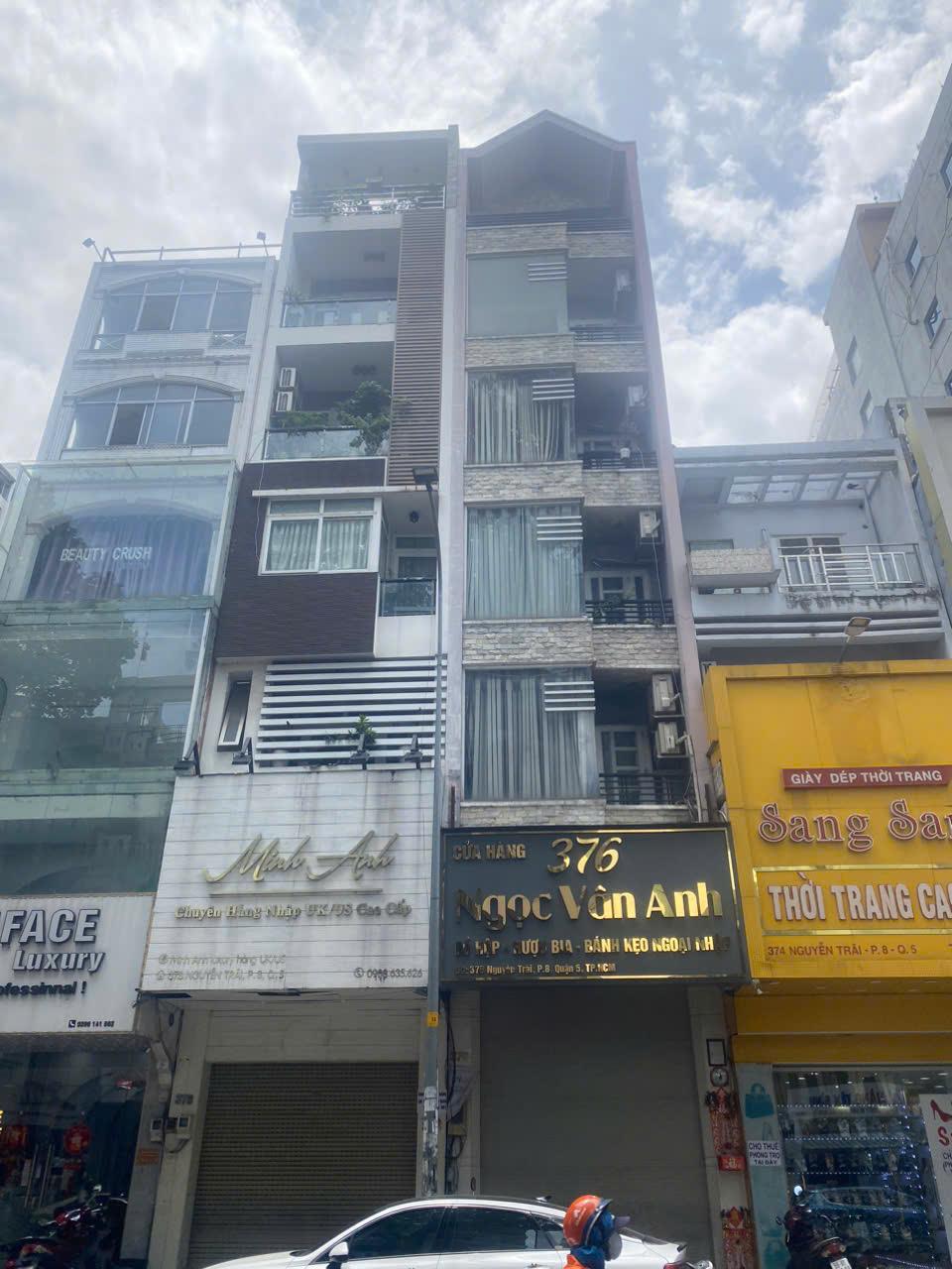 **Bán Nhà mặt tiền 5 Tầng, vị trí kinh doanh sầm uất Nguyễn Trãi P. An Đông Quận 5 