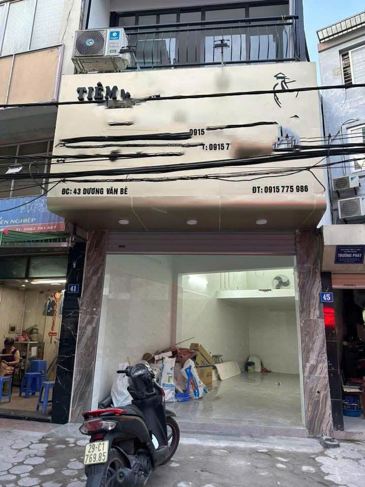  CHO THUÊ NHÀ MẶT PHỐ 43 DƯƠNG VĂN BÉ, PHƯỜNG VĨNH TUY, QUẬN HAI BÀ TRƯNG, HÀ NỘI – VỊ TRÍ ĐẮC ĐỊA – KHU KINH DOANH SẦM UẤT 