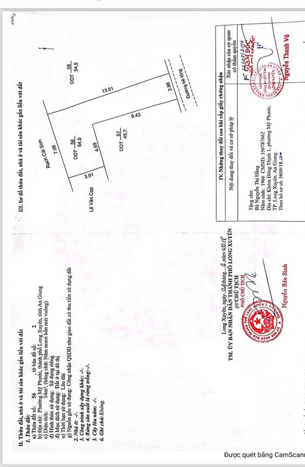  Chính Chủ Bán Nhà Tại 528A/14, Đường Thoại Ngọc Hầu, Phường Mỹ Phước, Thành Phố Long Xuyên, An Giang 