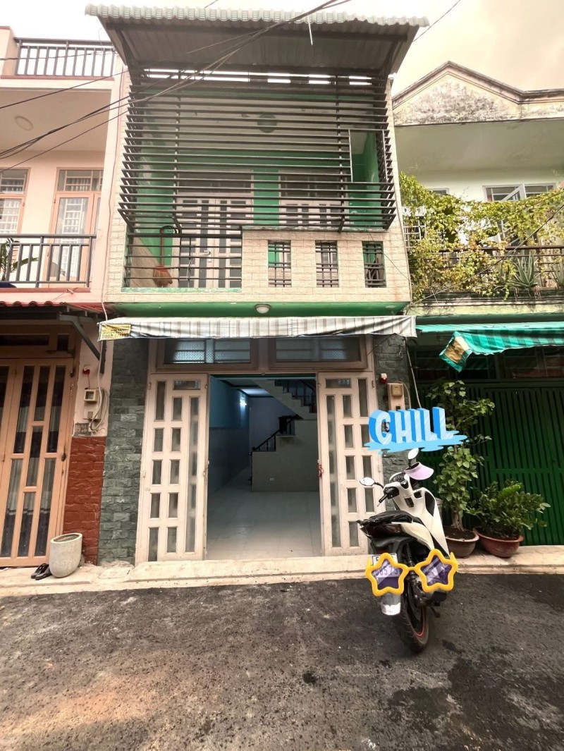  Nhà Thới An 16 Phường Thới An (Quận 12 cũ) 44m2 2 Tầng Hẻm Ôtô  Chỉ 3 Tỷ 950. 