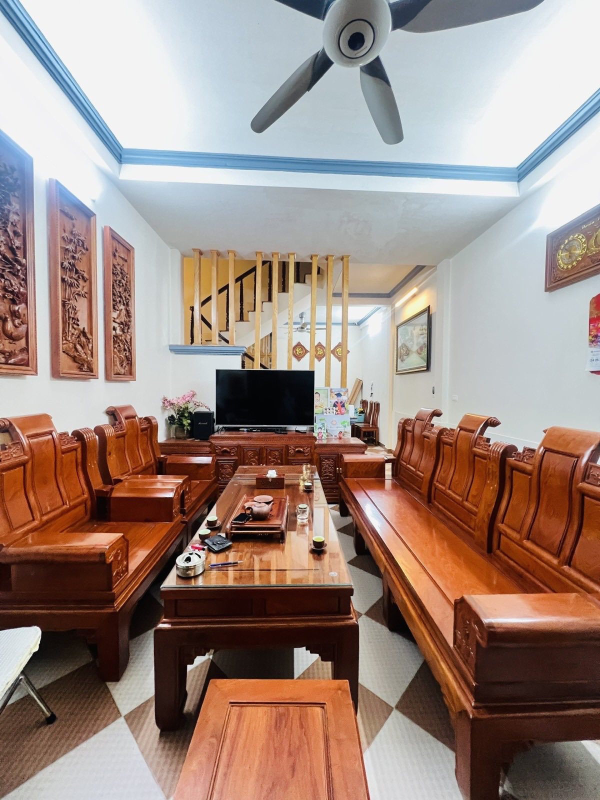  Bán nhà Đại Cồ Việt, 60m2, 7 tầng thang máy, mặt tiền 4.4m, 26.5 tỷ, dòng tiền 50tr/tháng 