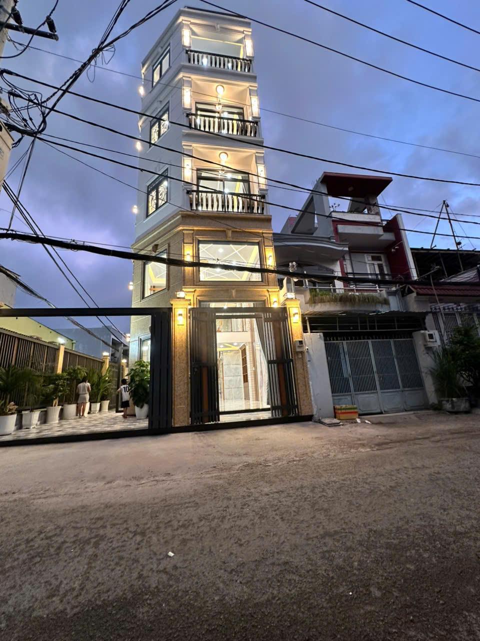  115. ???? NHÀ ĐẸP 137 PHAN ANH, P BÌNH TRỊ ĐÔNG – 1 TRỆT 4 LẦU – CHỈ 9,7 TỶ 