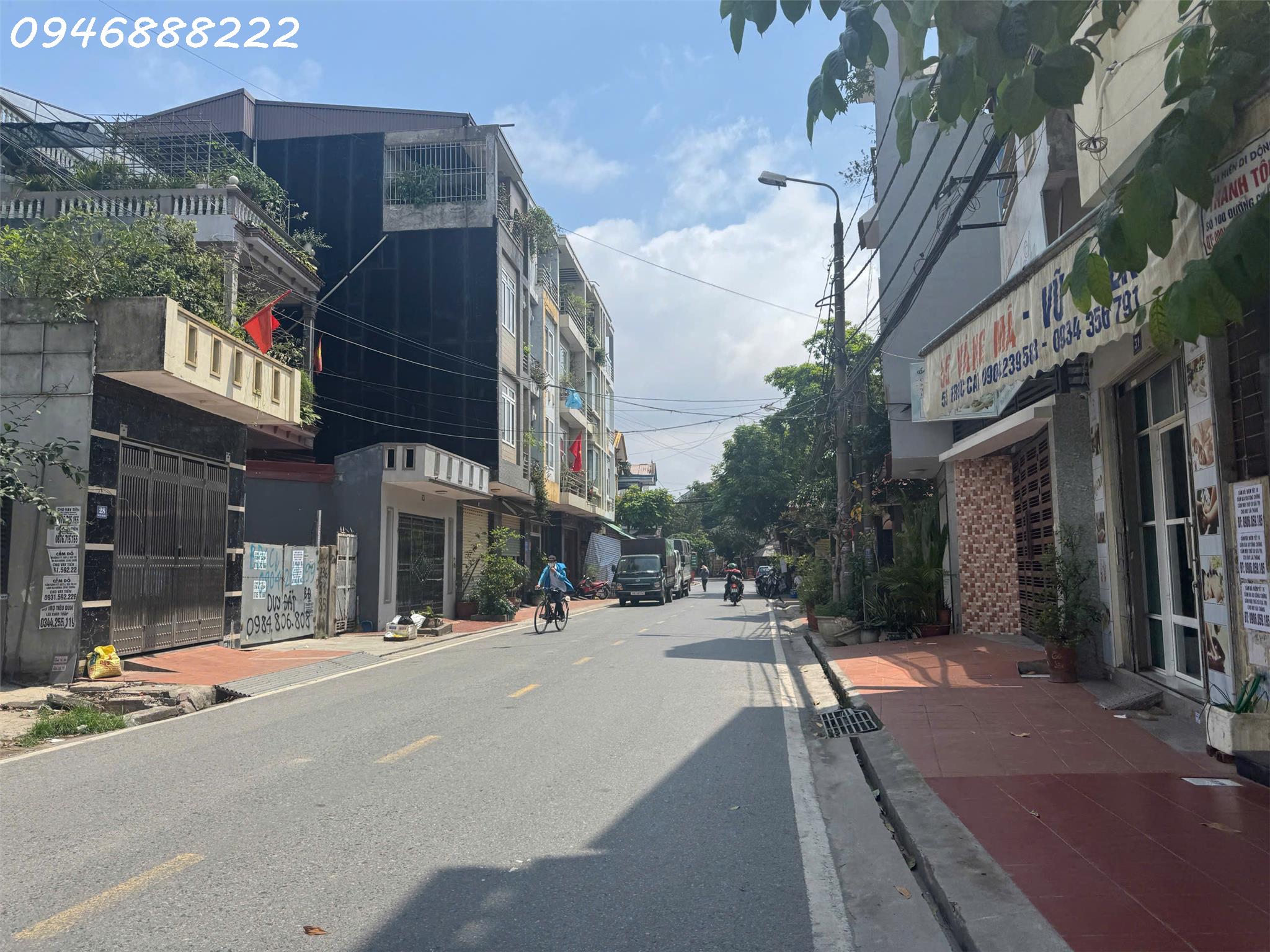  Bán đất mặt đường Trực Cát ngay ngã 3 - Đoạn đẹp nhất kinh doanh thuận tiện 