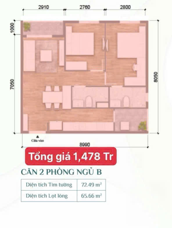  Thoát cảnh ở trọ với căn hộ NOXH chuẩn xanh giữa TP. Mới 