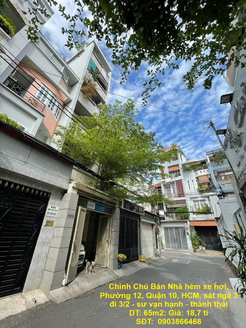  Chính Chủ Bán Nhà hẻm xe hơi, Phường 12, Quận 10, HCM, sát ngả 3 đi 3/2 - sư vạn hạnh - thành thái 