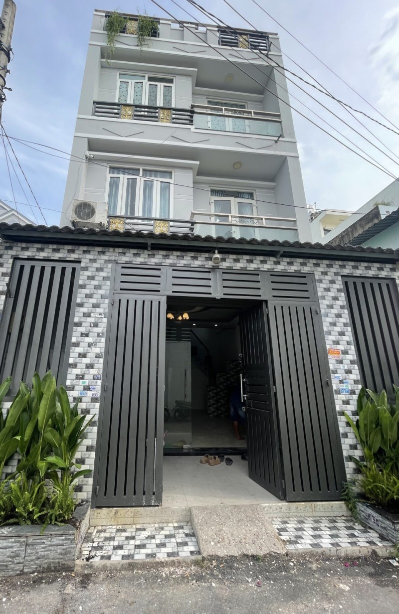  Nhà Thới An 12 Phường Thới An (Quận 12 cũ) 4 Tầng Ngang 5m8 Hẻm 5m 4 Tỷ 950. 