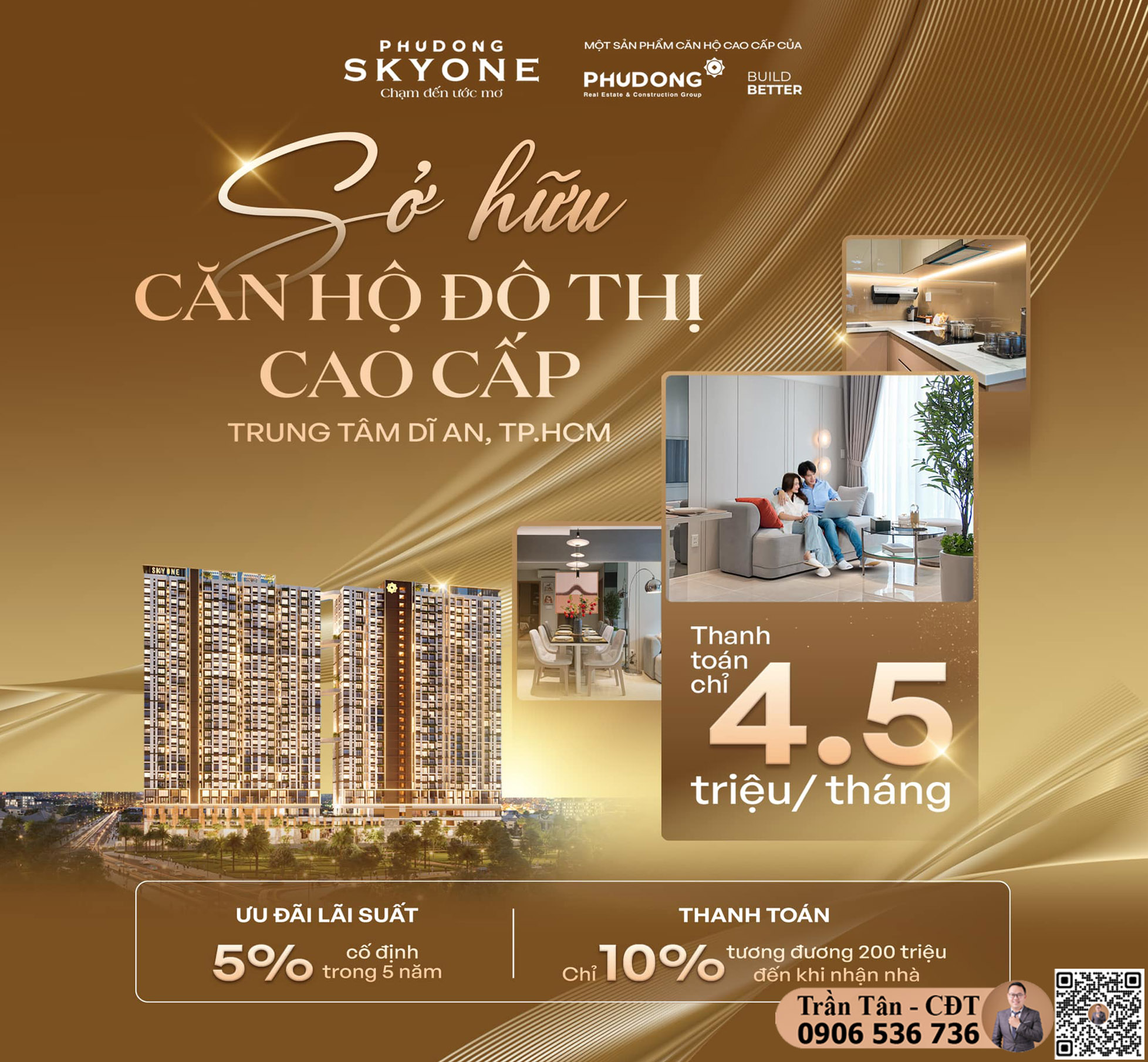  Chỉ Cần 200 TRIỆU Mua Ngay SKYONE – Thanh Toán Chỉ 4,5 Triệu/tháng – Cơ Hội Đầu Tư Hiếm Có 