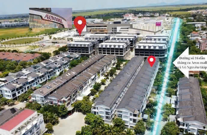 ???? BÁN NHÀ 3,5 TẦNG AN CỰU CITY – CÁCH AEON MALL CHỈ VÀI BƯỚC CHÂN 