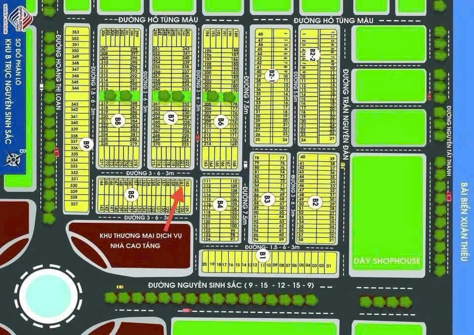  Đất đường Hoà Minh 27 – Khu điện âm – Gần biển 