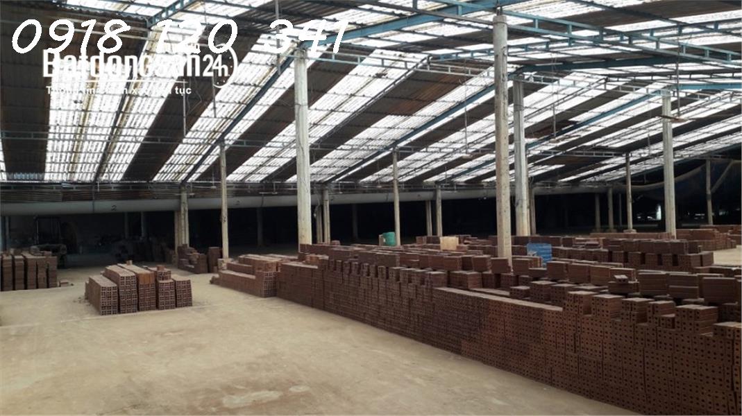  Bán Nhà máy gạch công nghệ hoffman- Phước Vinh -Tây Ninh (ĐT 788, huyện Châu thành cũ)- Giá bán : 10 tỷ 