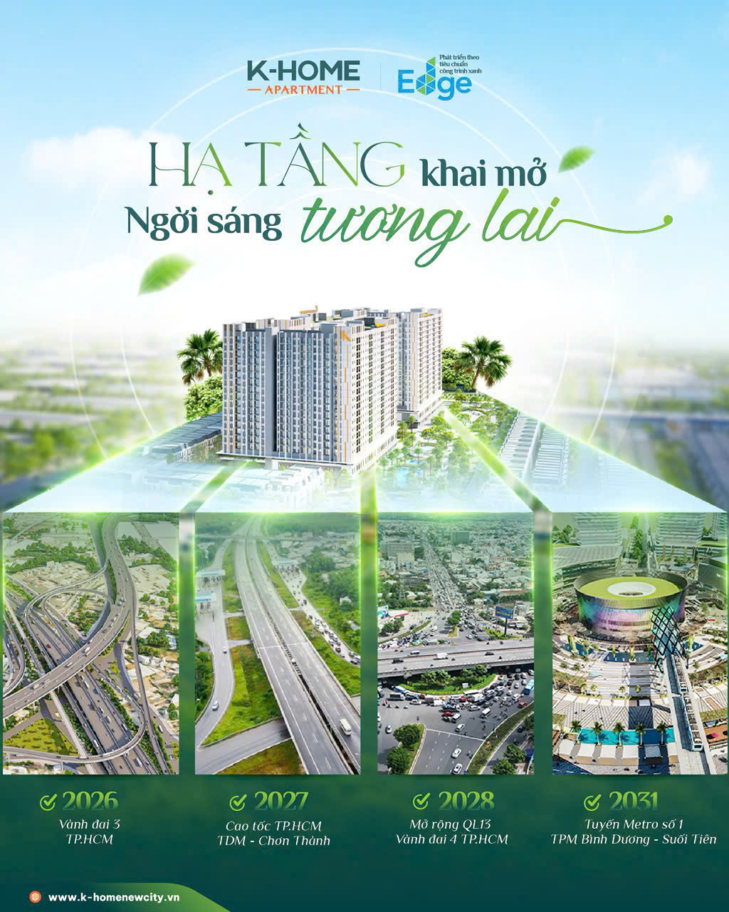  Căn hộ K‑Home 1 phòng ngủ, giá tốt dưới 1 tỷ – Vị trí đắc địa, tiện ích đủ đầy 